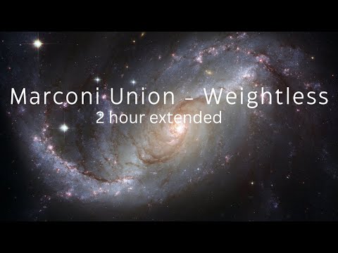 Marconi Union - Weightless - 2 hour extended video - Relax, Study, and Sleep