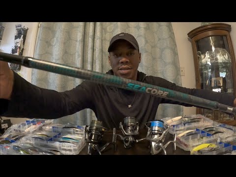 Tackle Review! (Part One) Nomad Design Seacore Inshore Fishing Rod Shimano Stradic, Sustain & More!