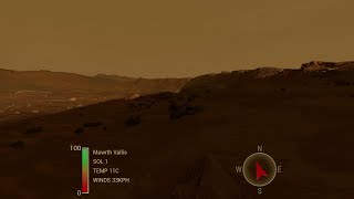 Mars 2030 - Simulation of first manned mission on Mars