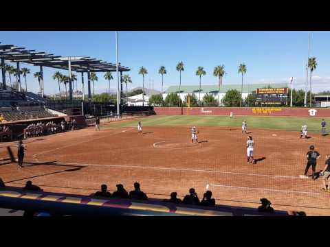 Mikayla Newham Stolen Base vs. Arizona State