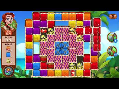 Lost Island Blast Adventure Level 2174 NO BOOSTERS - A S GAMING ✔️