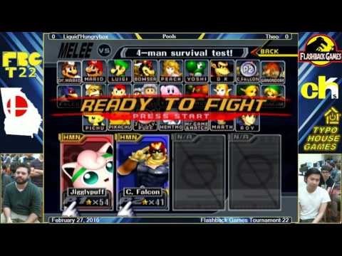 FBG 22 - Pools - Liquid'Hungrybox (Puff) vs Theo (C. Falcon)