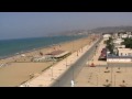 Vue sur la plage de Saidia [Maroc] - YouTube