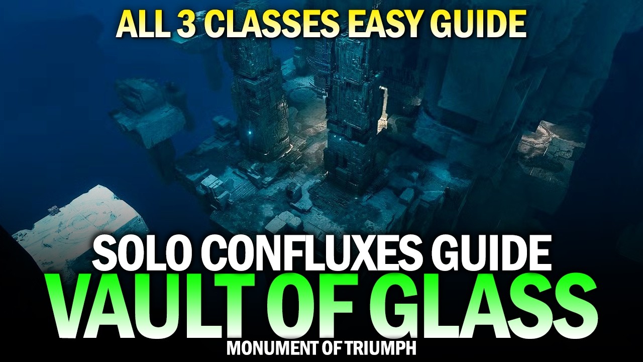 How to Easily Solo Vault of Glass Confluxes in Monument of Triumph Guide (All 3 Classes) [Destiny 2]