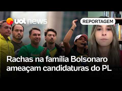 Crise entre Flávio Bolsonaro, Michelle, Carlos e Eduardo preocupam PL nas eleições | Letícia Casado