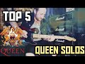 TOP 5 QUEEN Guitar Solos