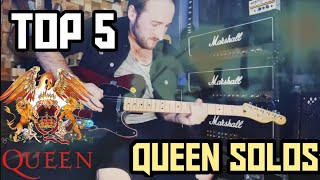 TOP 5 QUEEN Guitar Solos