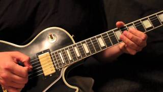 Stevie Ray Vaughn, Albert King inspired blues lick (Lesson)