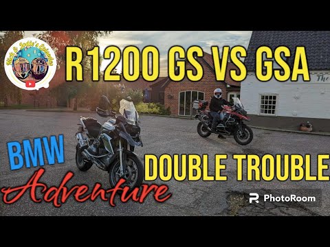 BMW R1200 GSA VS BMW R 1200 GS