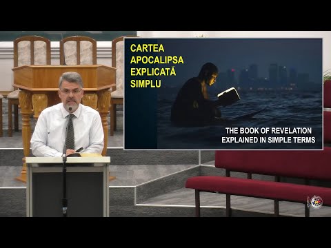 FRBC 2021 - 8 August - Teofil Ciortuz - Cartea Apocalipsa explicata simplu