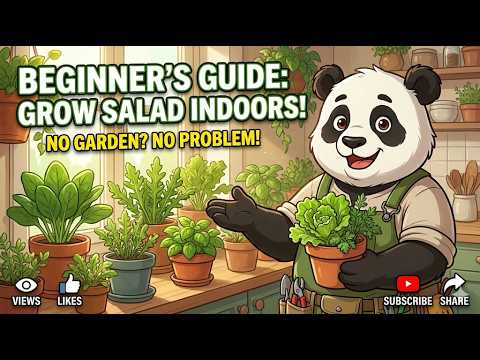 Beginner’s Guide to Growing Your Own Salad Indoors