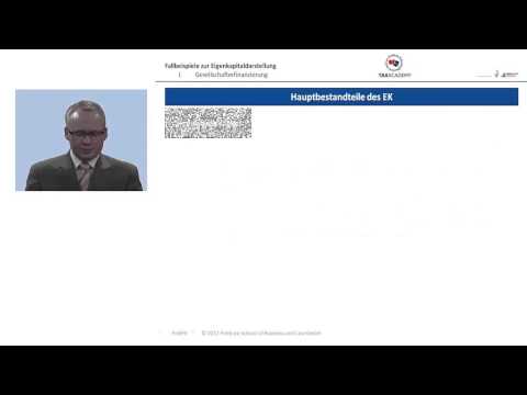 HGB - Fallbeispiel zum Eigenkapitalausweis
