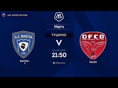 AFL20. France. Ligue 2. Day 6. Bastia-2 - Dijon