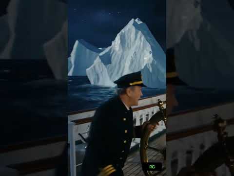Titanic 🚢 The Exact moment the disaster took place #titanic #iceberg #viral #shorts