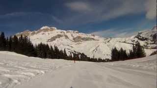 preview picture of video 'Piste no 3 from Portavescovo to Arabba'