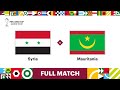 Syria V Mauritania FIFA Arab Cup Qatar 2021 Full Match