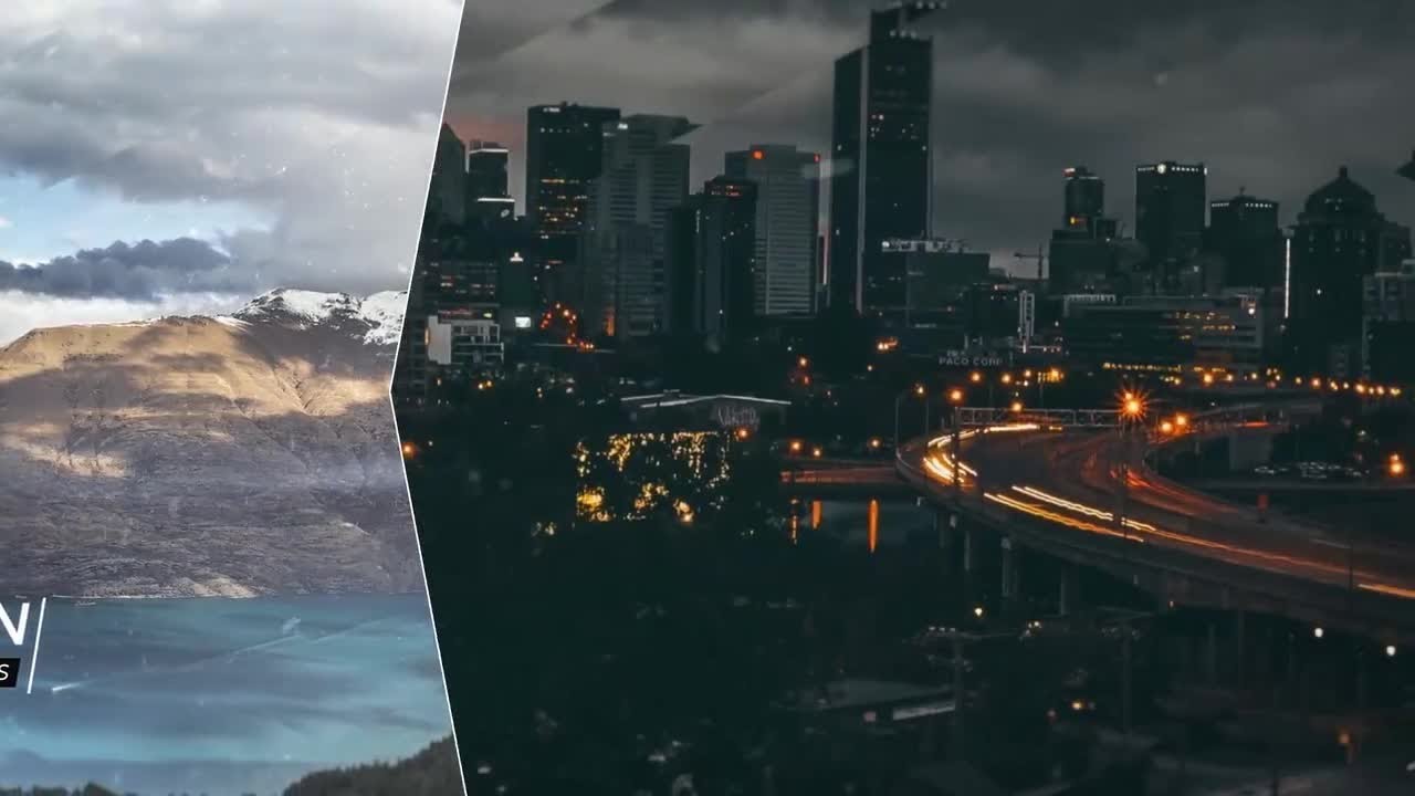 Hexagon 2.0 slideshow After Effects Templates