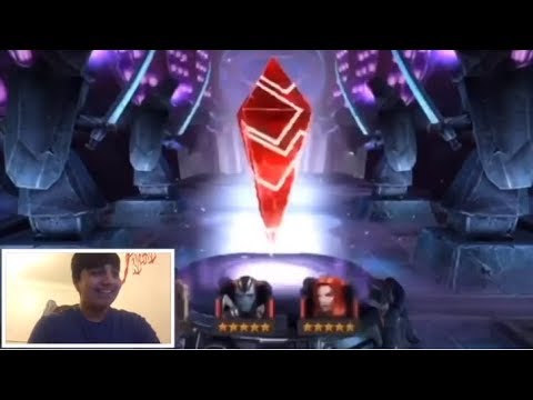 LEGENDARY ROMANCE CRYSTAL + 5X 4 STARS BIG CRYSTAL OPENING!!!! (MCOC)