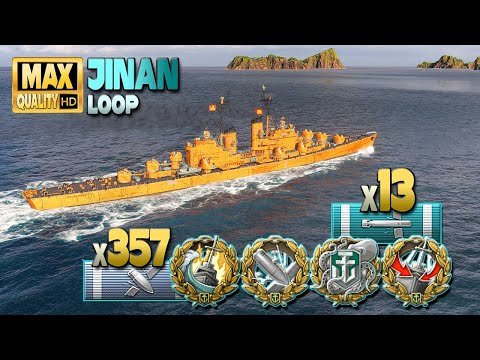 Jinan: Cruiser & Torpedoboat in one - World of Warships