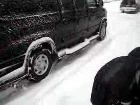 Blizzard in Georgetown, Colorado