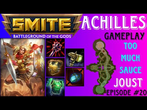 Carried Like A Boss As Achilles Joust (Smite) Episode #20