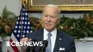 President Biden speaks after regime of Syrian President Bashar Assad collapsed