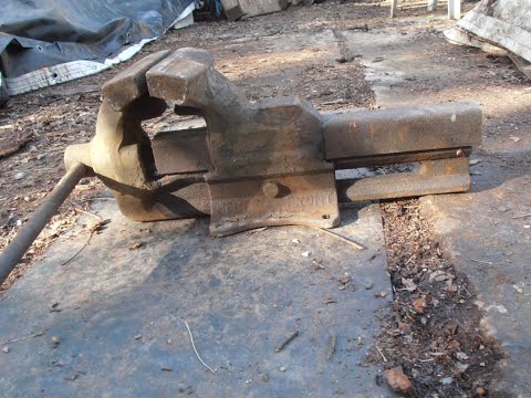 German bench vice repair Heuer Front 175