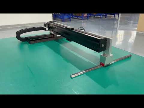 HIWIN KK Linear Actuator XY Gantry Cartesian Robot with Auxiliary Rail #linearmotion #gantryrobot
