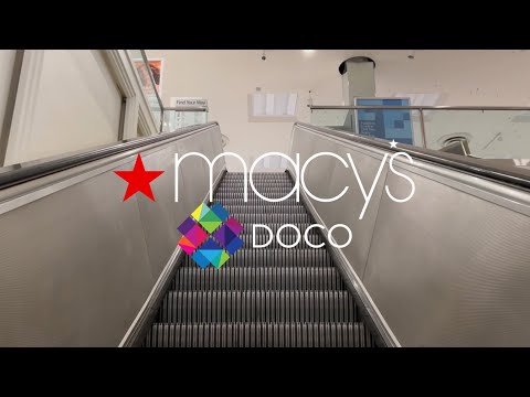 Powering On & Shutting Off The Vintage Montgomery Escalators At Macy's