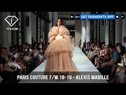 Alexis Mabille Flowers Paris Haute Couture Fall/Winter 2018-19 | FashionTV | FTV