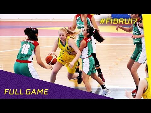 Australia v Mexico - Full Game - 2016 FIBA U17 Women's World Championship