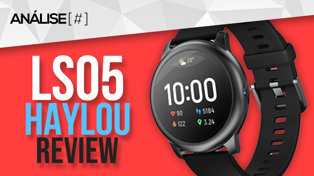 Smartwatch Haylou Solar LS05 Análise / Review - BARATO e BONITO! É bom Vale a pena - LS05 PTBR