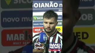 Autor de 2 gols no empate diante da Abecat, atacante Matheus Lagoa fala em erros do Anápolis