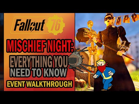 Fallout 76 - Mischief Night: EVERYTHING You Need to Know! + Get Better Rewards | Event Walkthrough