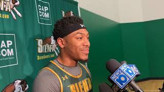 Siena basketball gets ready for Iona