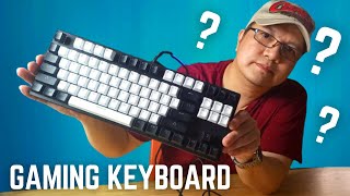 JKTECH REAL LEAVEN K550 87 Keys Mechanical Gaming Keyboard - Unboxing and Review