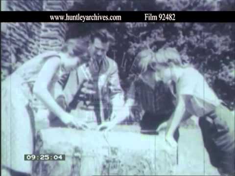 David Hemmings Digs up Treasure, 1950's - Film 92482