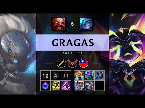 Gragas Mid vs Vex - TW Grandmaster Patch 25.16