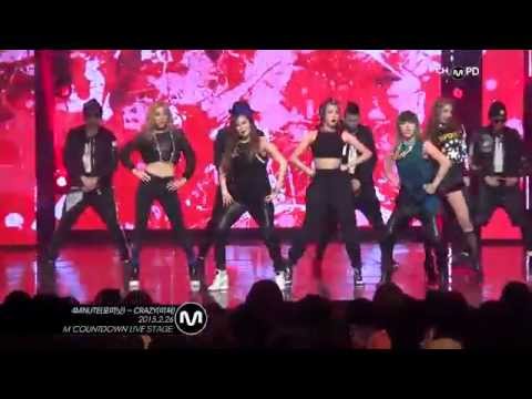 [MPD직캠] 포미닛 직캠 미쳐 CRAZY 4MINUTE Fancam Mnet MCOUNTDOWN 150226