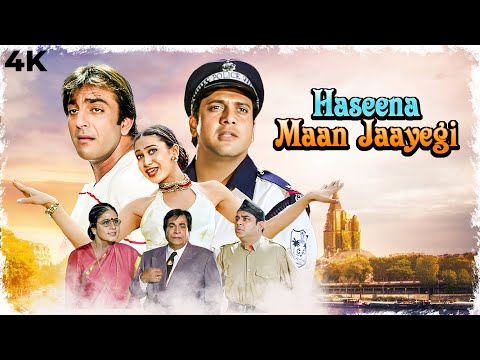 Haseena Maan Jayegi 1999 Govinda 90s Comedy Full Movie 4K | Karisma Kapoor, Sanjay Dutt