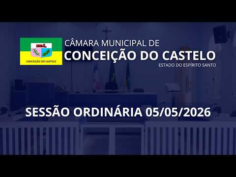 Sessão Ordinária - 05/05/2026