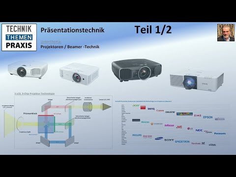 Technik Themen Praxis Präsentationstechnik Beamer Teil 1/2