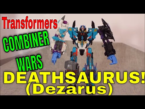 Transformers Custom Combiner Wars Dezarus (Deathsaurus) - GotBot True Review NUMBER 652