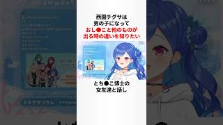 西園チグサのヤバすぎる雑学 #にじさんじ