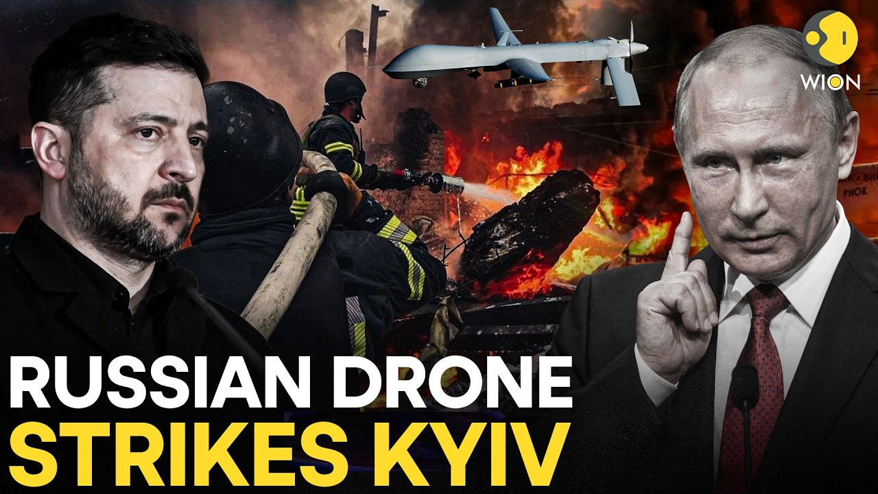 Russia-Ukraine War | Russian Drone Strikes Kyiv High-Rise, 5 Injured In Fresh Attack On Ukraine