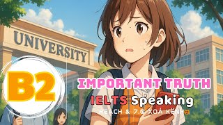 🎧Listening English Podcast - IELTS Speaking PART 2-3 Band 6.5+ & Topic: IMPORTANT TRUTH