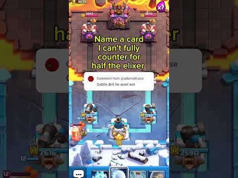 Name a card I can't defend for half the elixer #clashroyale #clash