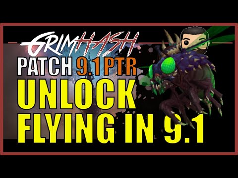 WoW Shadowlands // Patch 9.1 Flying & Covenant Mounts