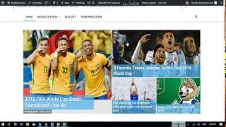 Make Your Own Prediction 2018 World Cup Football