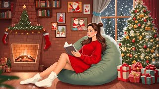 Peaceful Christmas Evening 🎄📖 Cozy Lofi Hip Hop to Relax & Feel Warm 🎁 Christmas Lofi Chill